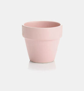 Home Deco and More Round Ceramic Plant Pot, Packshot View