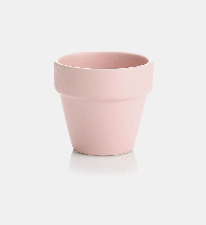 Home Deco and More Round Ceramic Plant Pot, Packshot View