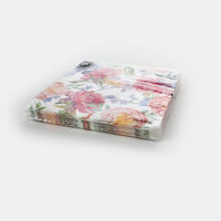 Flowers16-piece Napkins Set