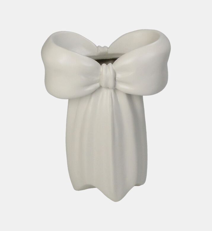 Kersten Bow Polyresin Candle Stick, Packshot View