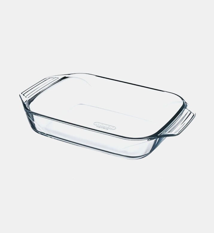 Irresistible Glass Rectangular Roaster 28x17 Cm