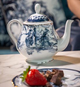 Baci Milano Versailles Porcelain Teapot, Packshot View
