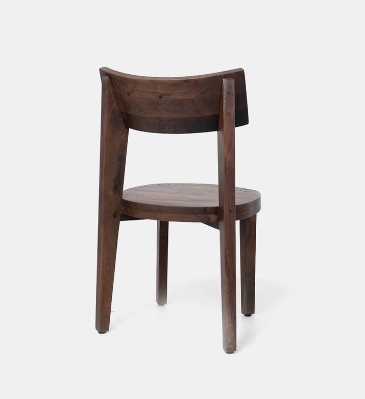 Home Deco and More Marcus Acacia Wood Dining Chair, Packshot View