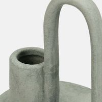 Ceramic Round Base Candle Stick