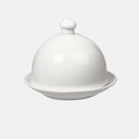 Porcelain Round Butter Dish