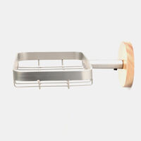 Acacia Wood Wire Soap Dish