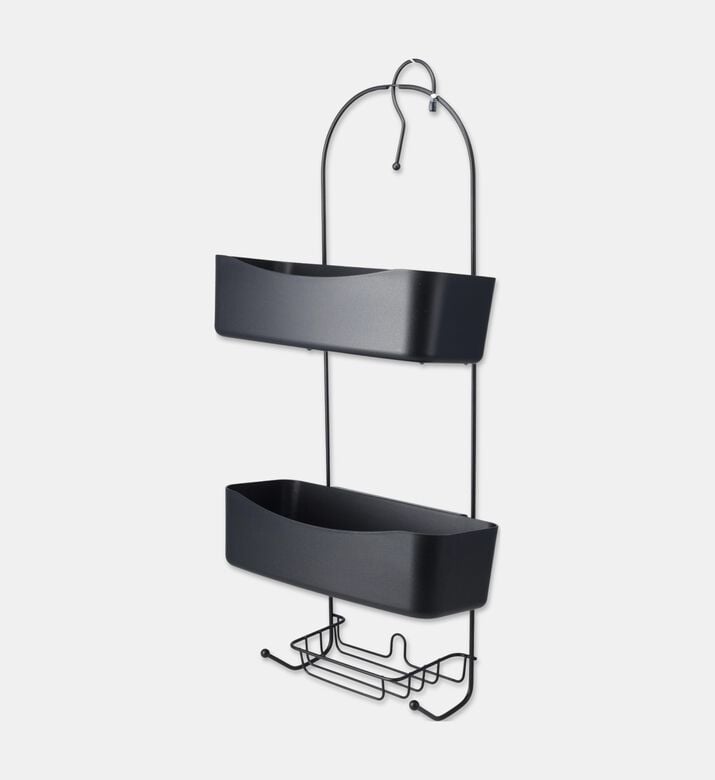 Home Deco and More Bathroom Rack Iron, Black, Packshot View