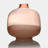 Hany Peach Glass Vase