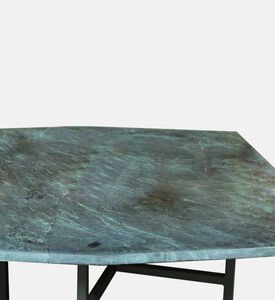 Home Deco and More Parson Marble Iron Coffee Table, Packshot View