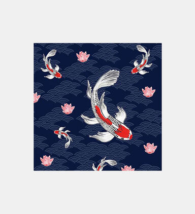 Koi Square Printed Napkins