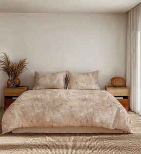 Floral Cotton Satin Bed Set