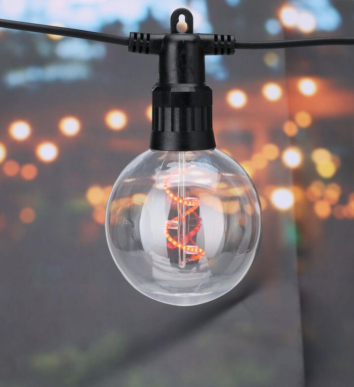 Home Deco and More G80 Globe Bulbs 10l String Light, Packshot View