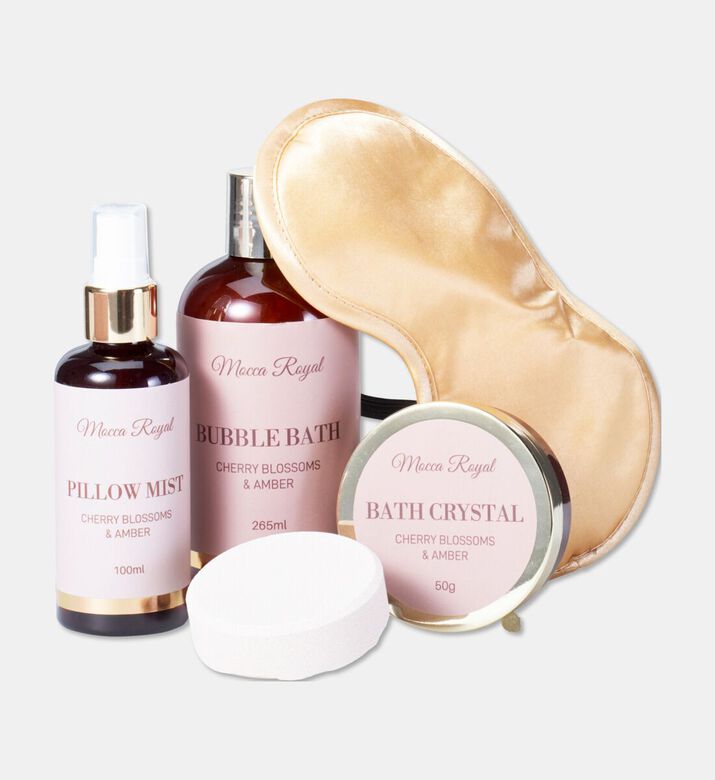 Home Deco and More Beige Skin Care 5-piece Bath Set, Packshot View