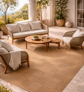 Home and Styling Block Outdoor Carpet, Packshot View