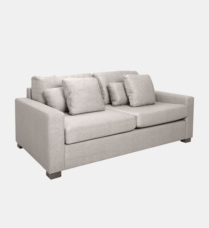 Home Deco and More Samsee Fabric Pull-out Bed Sofa, Beige, Packshot View Home Deco and More Samsee Fabric Pull-out Bed Sofa, Beige, Packshot View