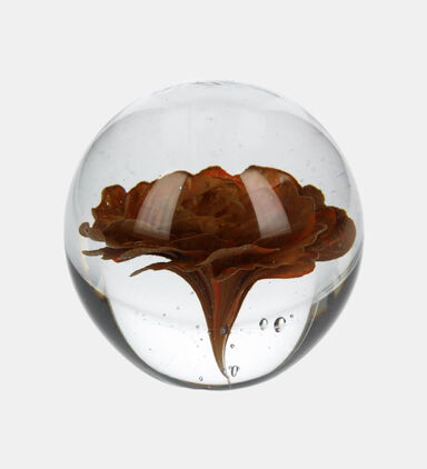 Paperweight Flower Glass