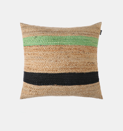 Walis Jute Fabric Square Filled And Vaccumed Cushion