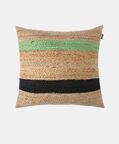 Walis Jute Fabric Square Filled And Vaccumed Cushion