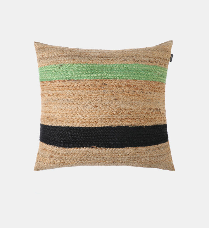 Walis Jute Fabric Square Filled And Vaccumed Cushion