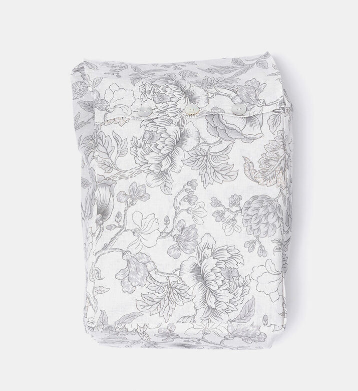 Home Deco and More Charline Floral Cotton Satin Bed Set, Multicolor, 200x200-cm, Packshot View