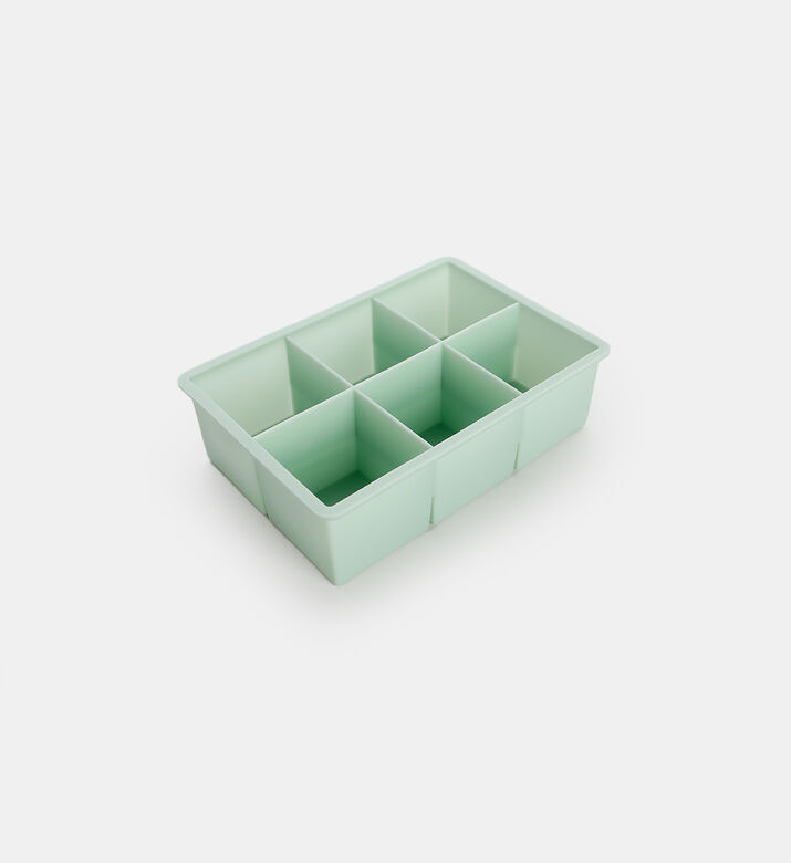 Excellent Houseware Tpe 6-cubes Ice Maker, Green, Packshot View