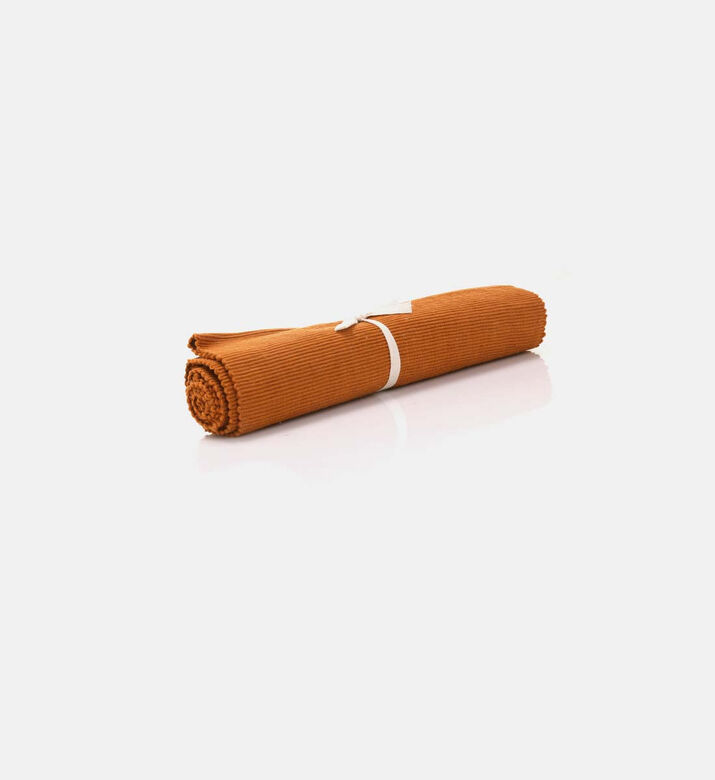 Cotton Ribbed Table Runner