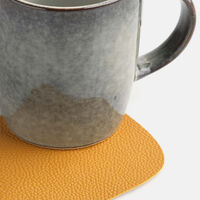 Natural-effect Aesthetic Coaster 4 Pieces Set