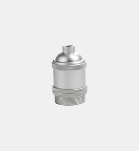 Girard Sudron E27 Silver Ring Socket, Packshot View