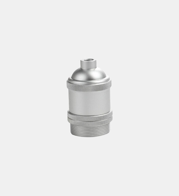 Girard Sudron E27 Silver Ring Socket, Packshot View
