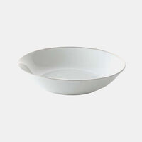White Chic Soup Plate - 21 Cm