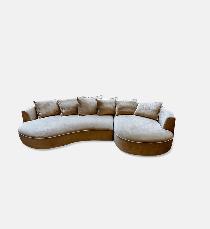 Home Deco and More Labrine 3-seater Sofa 2-piece, Beige, Packshot View Home Deco and More Labrine 3-seater Sofa 2-piece, Beige, Packshot View