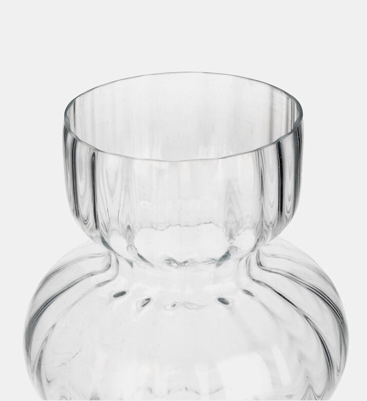 Kersten Three-layer Clear Glass Vase 15x15x31cm, Packshot View
