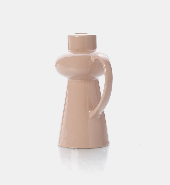 Dolomite Shiny Glaze Candle Holder
