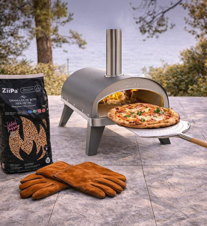 Ziipa Pizza Essentials Bundle Grey, Packshot View
