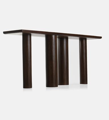 Pillar Mango Wood Console