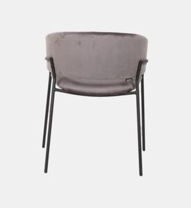 Home Deco and More Assia Dining Chair, Anthracite, Packshot View