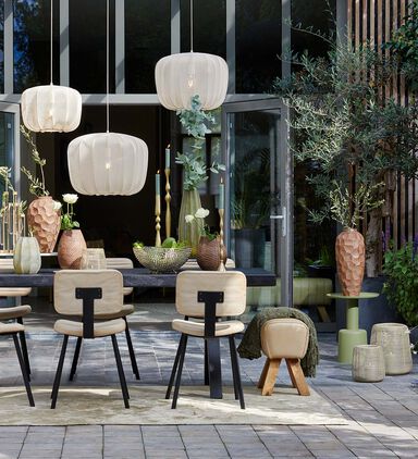 Milaki Metal Round Side Table