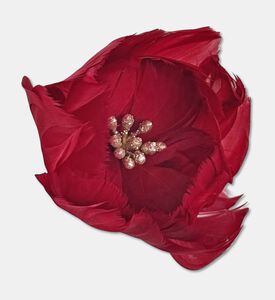 Shishi Feather Flower Bud Clip 8cm, Packshot View