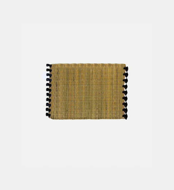 Placemat Straw With Tassels - 30 X 40 Cm