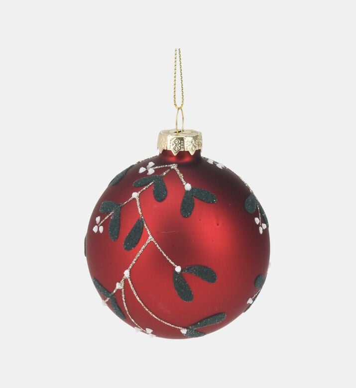 Home Deco and More Xmas Ball Colour, Burgundy, Packshot View