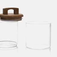 Storage Jar Storage Jar Set With Acacia Li