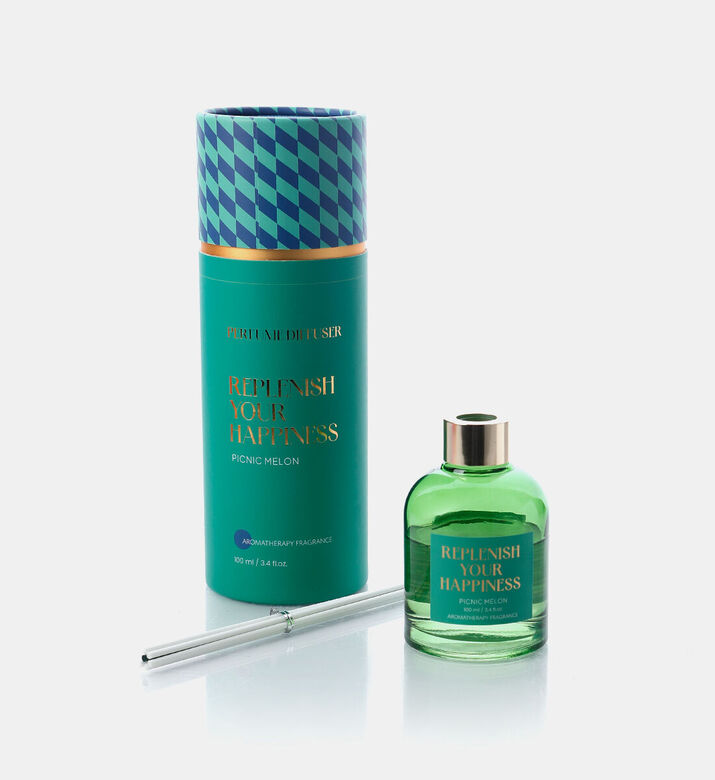 Home Deco and More Colored Glass Reed Diffuser, Packshot View