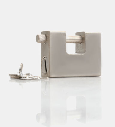 Steel Rectangle Padlock 80mm