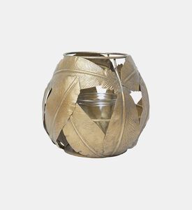 Delane Gold Metal Tealight Holder