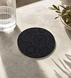 Images D'Orient Urban 03 Carbon Gray Coaster, Model View