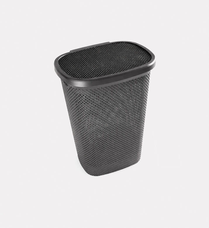 Bathroom Solutions Plastic Laundry Basket, Packshot View