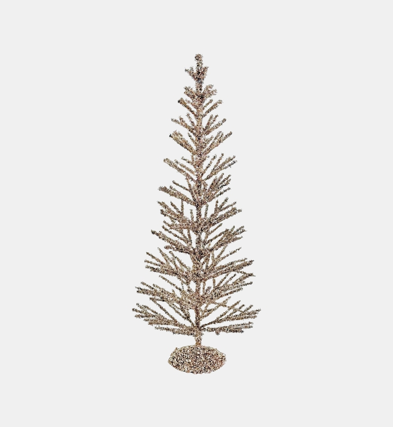 Tinsel Round-base Tree