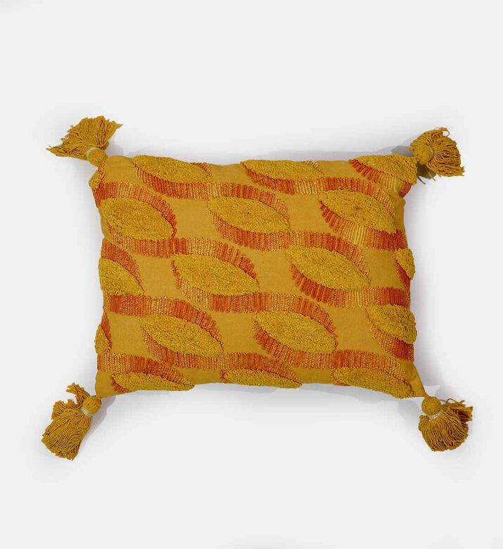 Home Deco and More Yara Cotton Rectangular Cushion, Packshot View