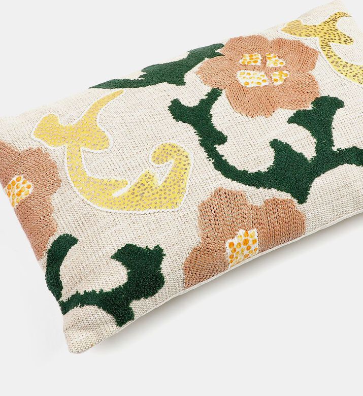 Home Deco and More Baccara Cotton Rectangular Cushion, Packshot View