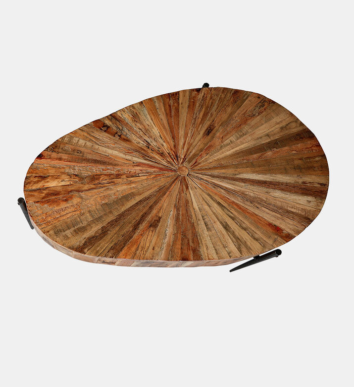 Home Deco and More Sunburst Iron Coffee Table, Packshot View